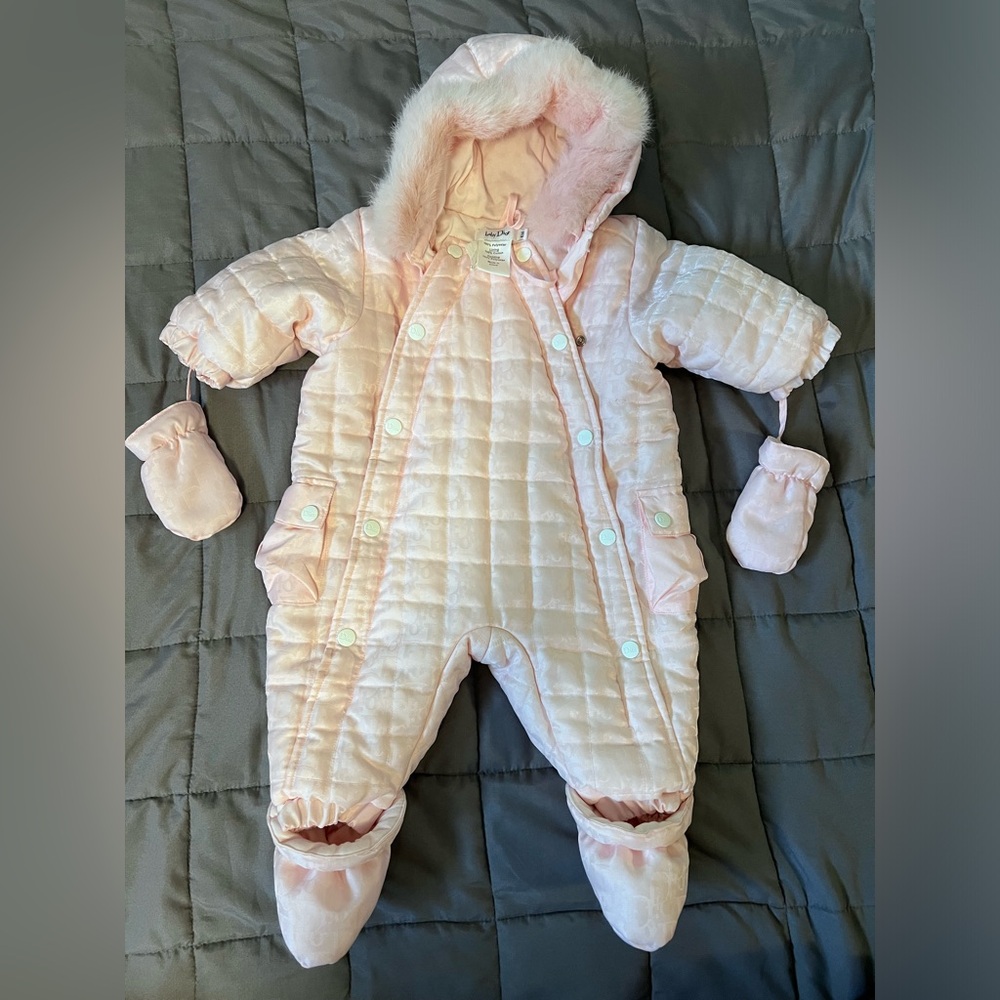 Baby Dior Snowsuit Winter Suit Bunting Suit